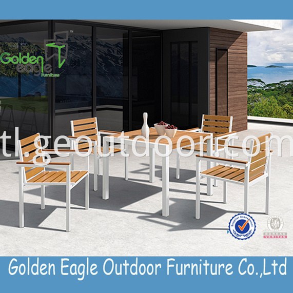 Polywood Aluminium garden dining Furniture